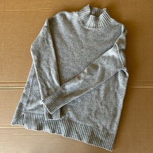 Grey turtle neck sweater
